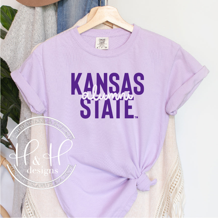 : Vintage Kansas City Script T-Shirt : Clothing, Shoes