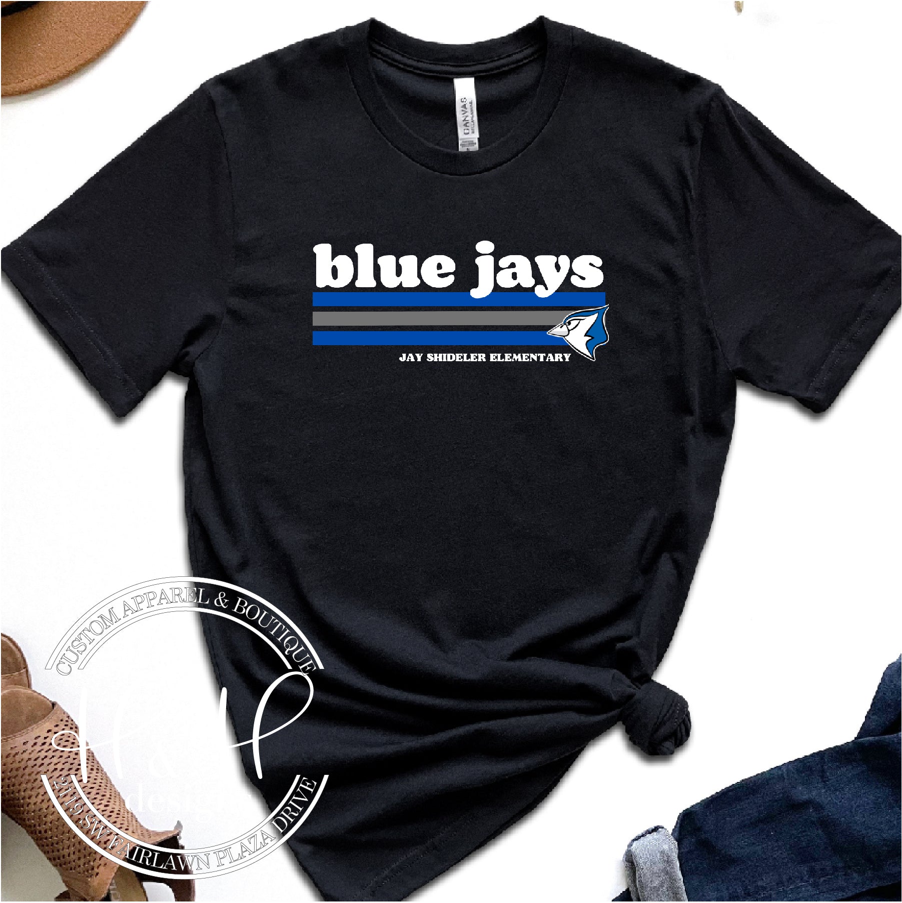 Jay Shideler Blue Jays Triple Line – H&H Designs LLC