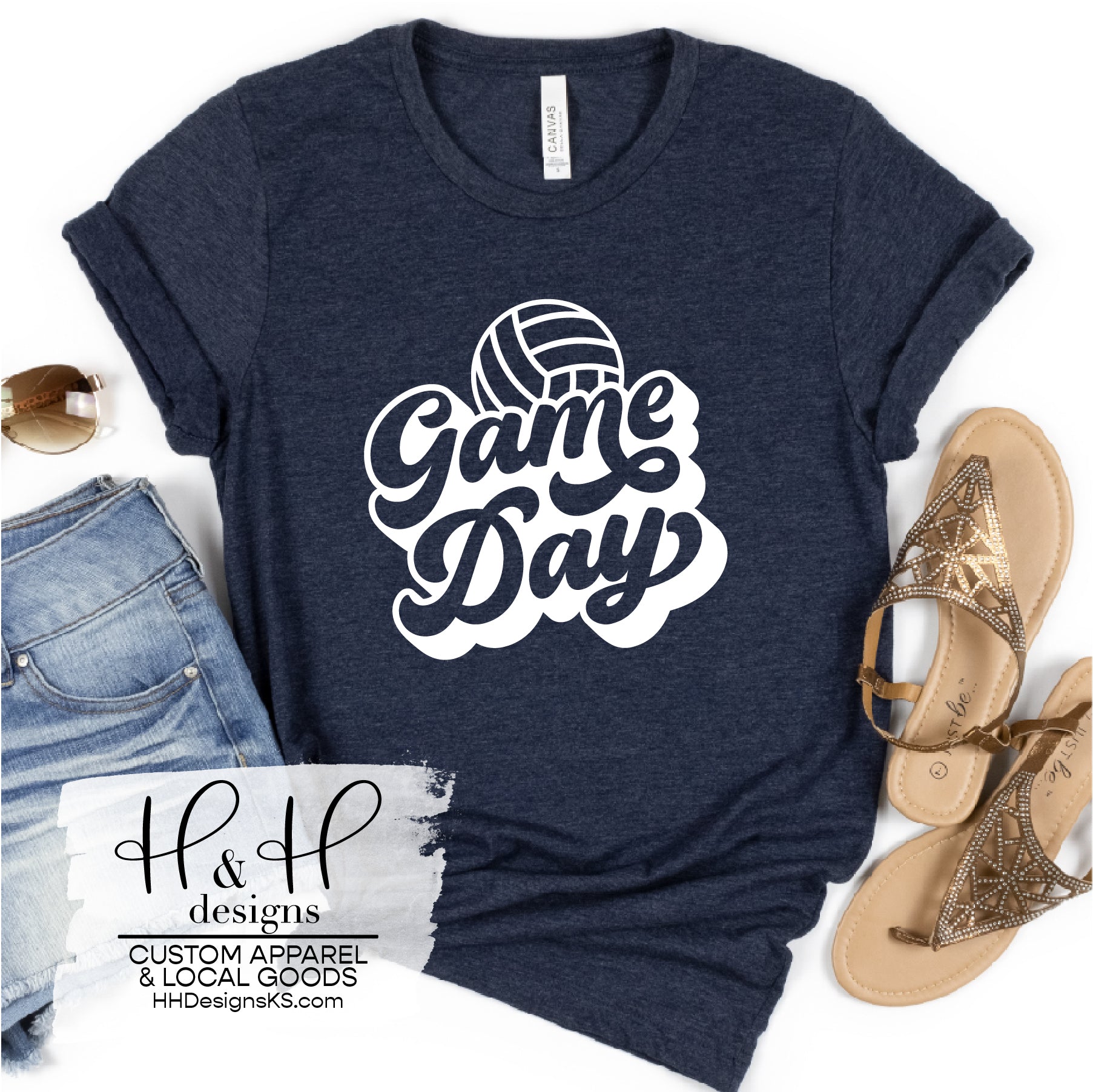 Buy Volley Ball Game Day Design File Football T Shirt Design