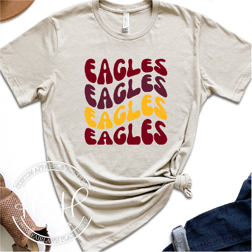 Eagles Retro Wavy - Silver Lake