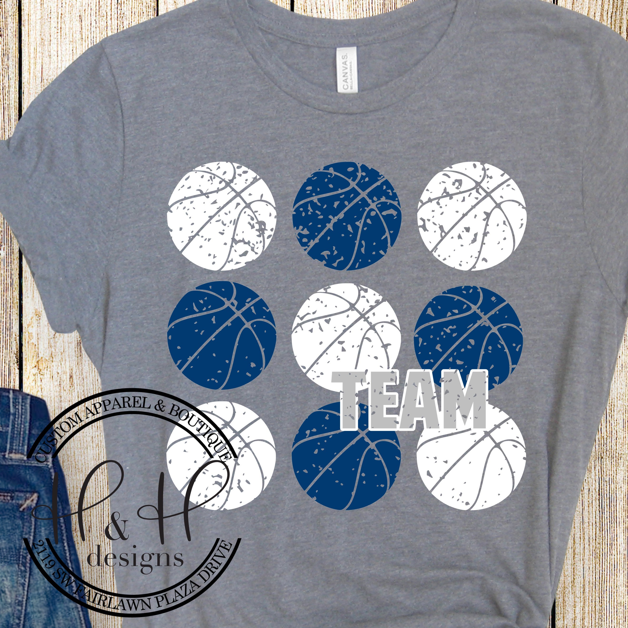 Basketball T-shirts  113 Custom Basketball T-shirt Designs