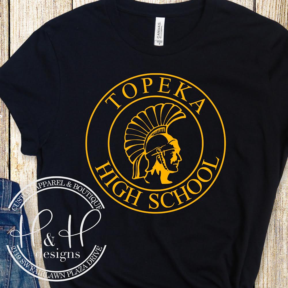 Tiger Spiritwear T-Shirt Design. School Spiritwear Shirts and