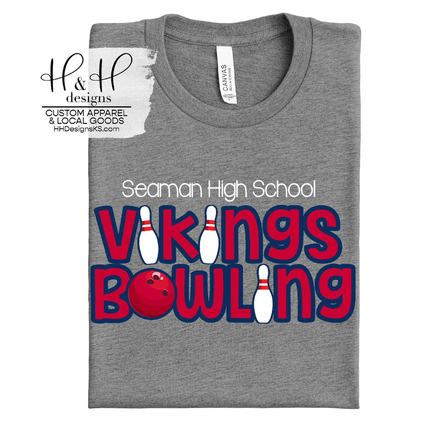 Vikings Bowling ~ Vikings Bowling 2024 ~ Design 4