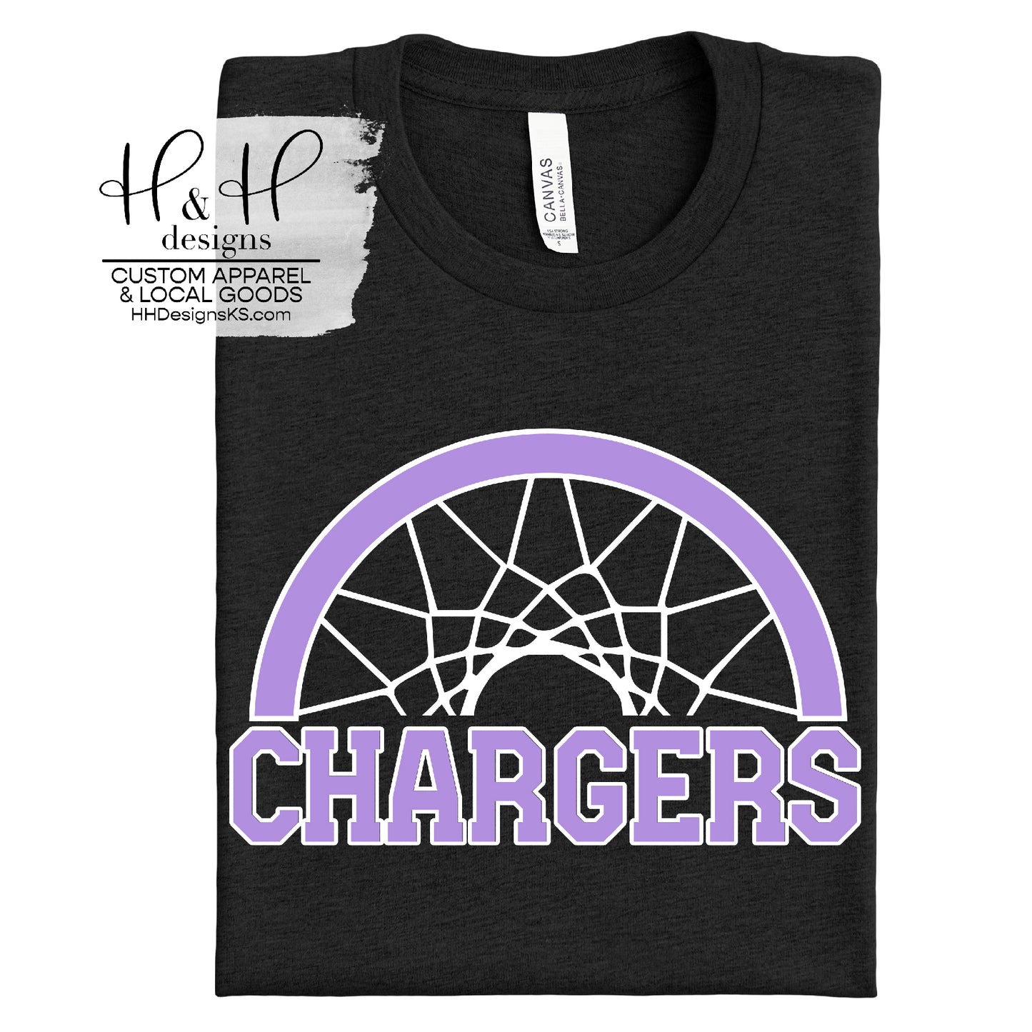 Chargers Half Hoop