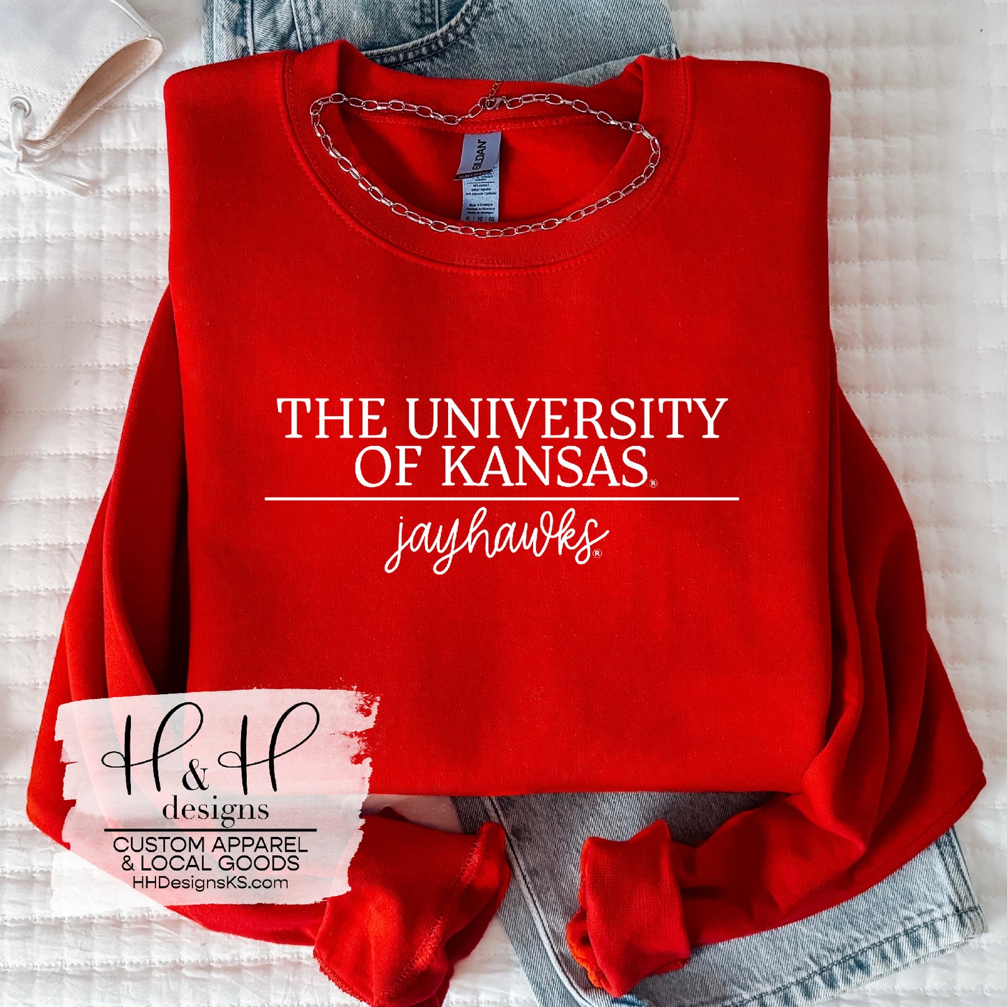 The University of Kansas Jayhawks Classic Type  ~ Licensed Apparel ~ HHKU134