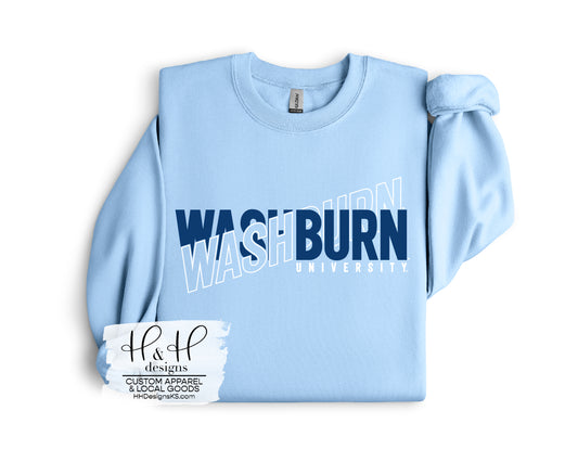 Washburn Double Vision  ~ Licensed Apparel ~ HHWU172