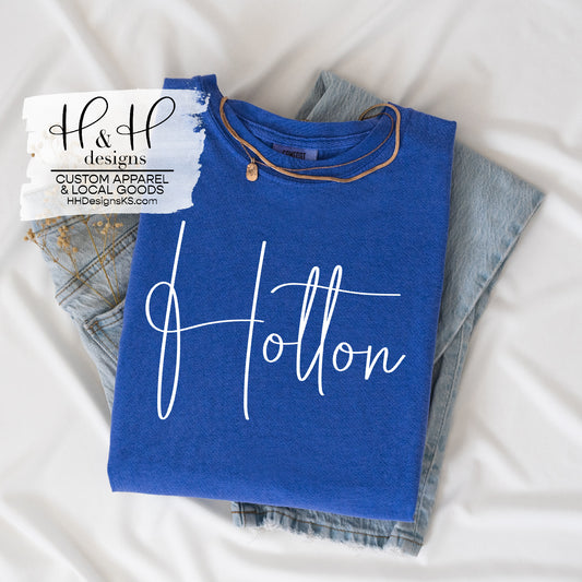 Holton Swirly Script