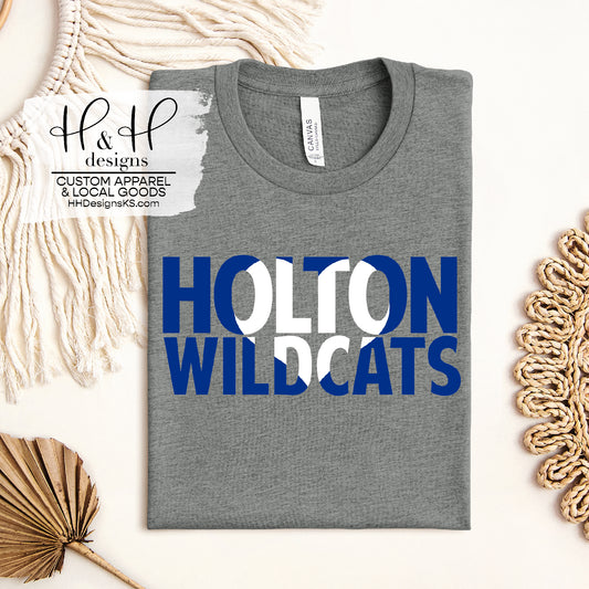 Holton Wildcats Knockout Heart