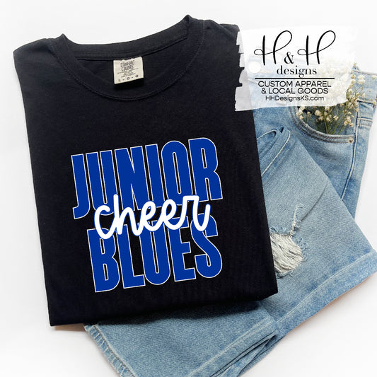 Junior Blues Cheer Block ~ WRHS Cheer