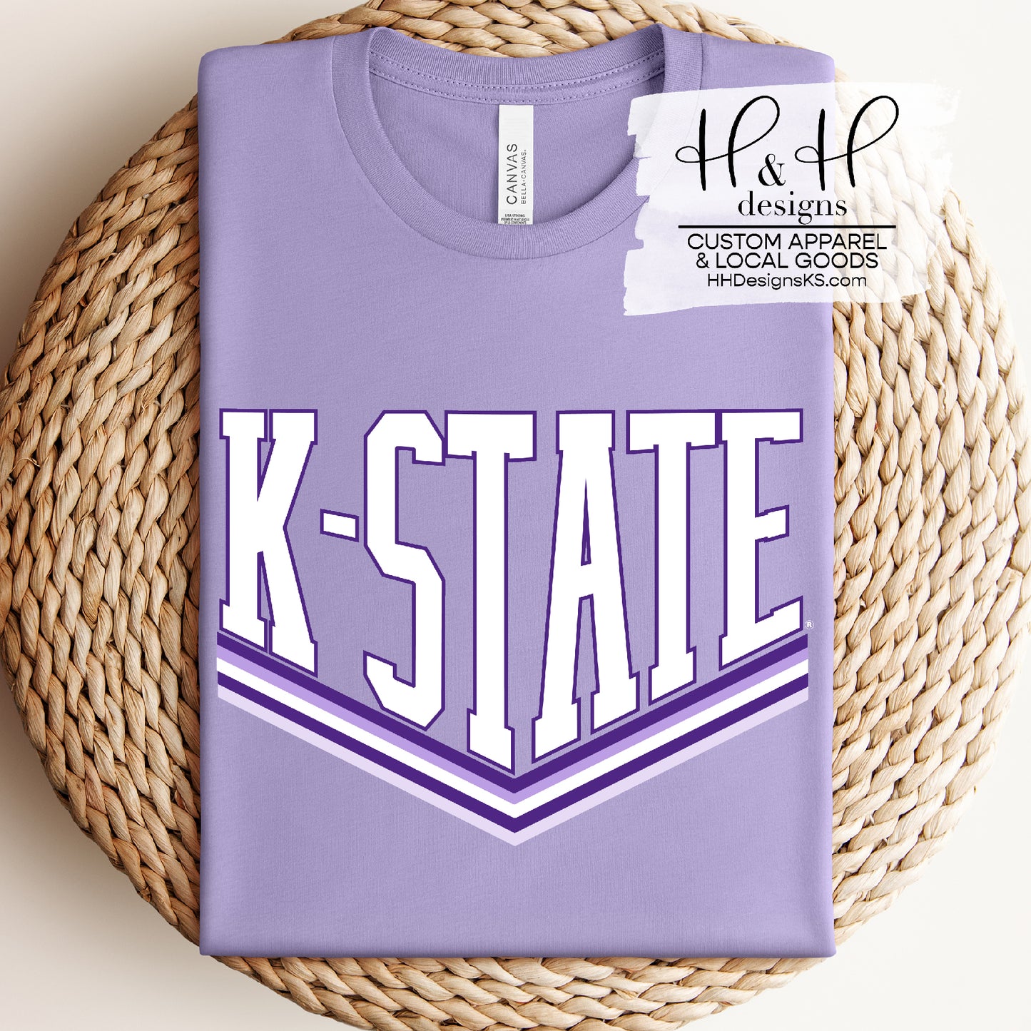 K-State Double Point ~ Licensed Apparel ~ HHKSU165