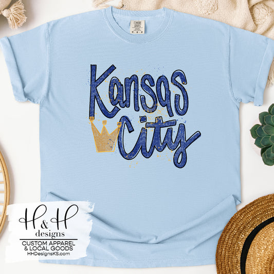 Kansas City Crown Paint Splatter