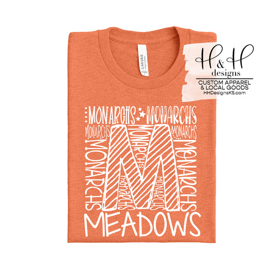 Meadows Typography ~ Meadows Elementary Fundraiser 2024