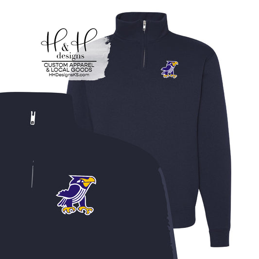 Kaws Quarter Zip- Perry Lecompton Middle School Fundraiser Fall 2024