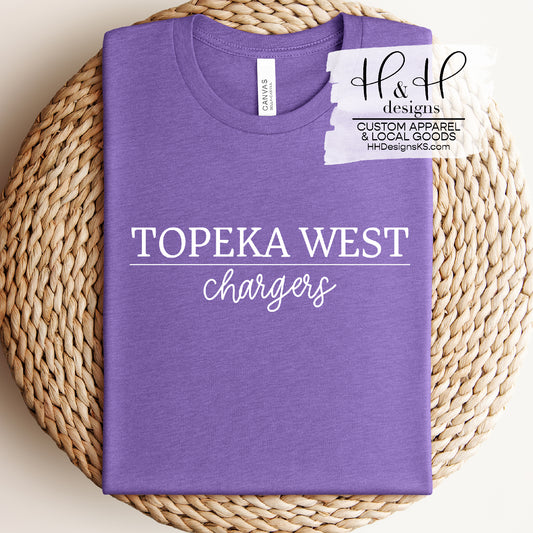 Topeka West Chargers Classic Type