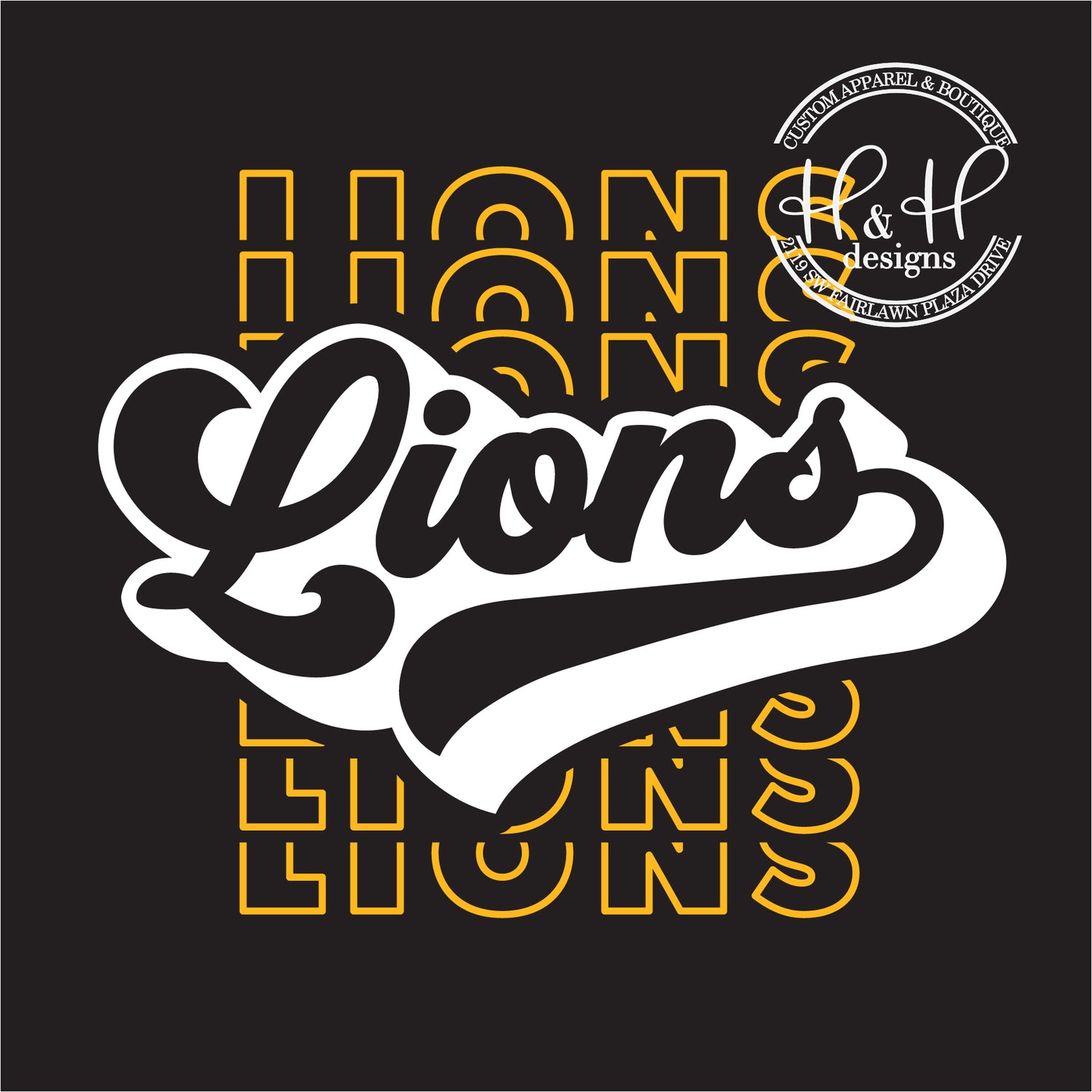 Section High School Lions Apparel Store