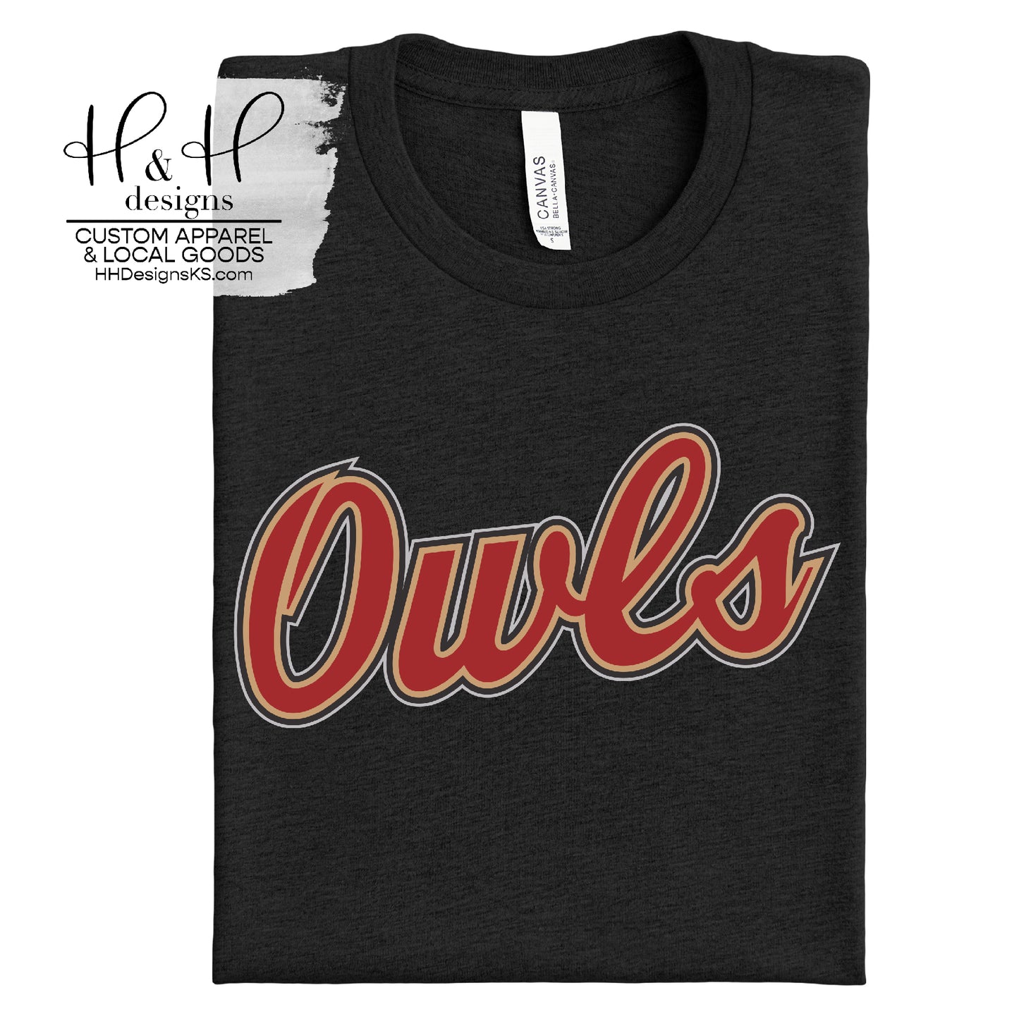 Owls Baseball - Design 1