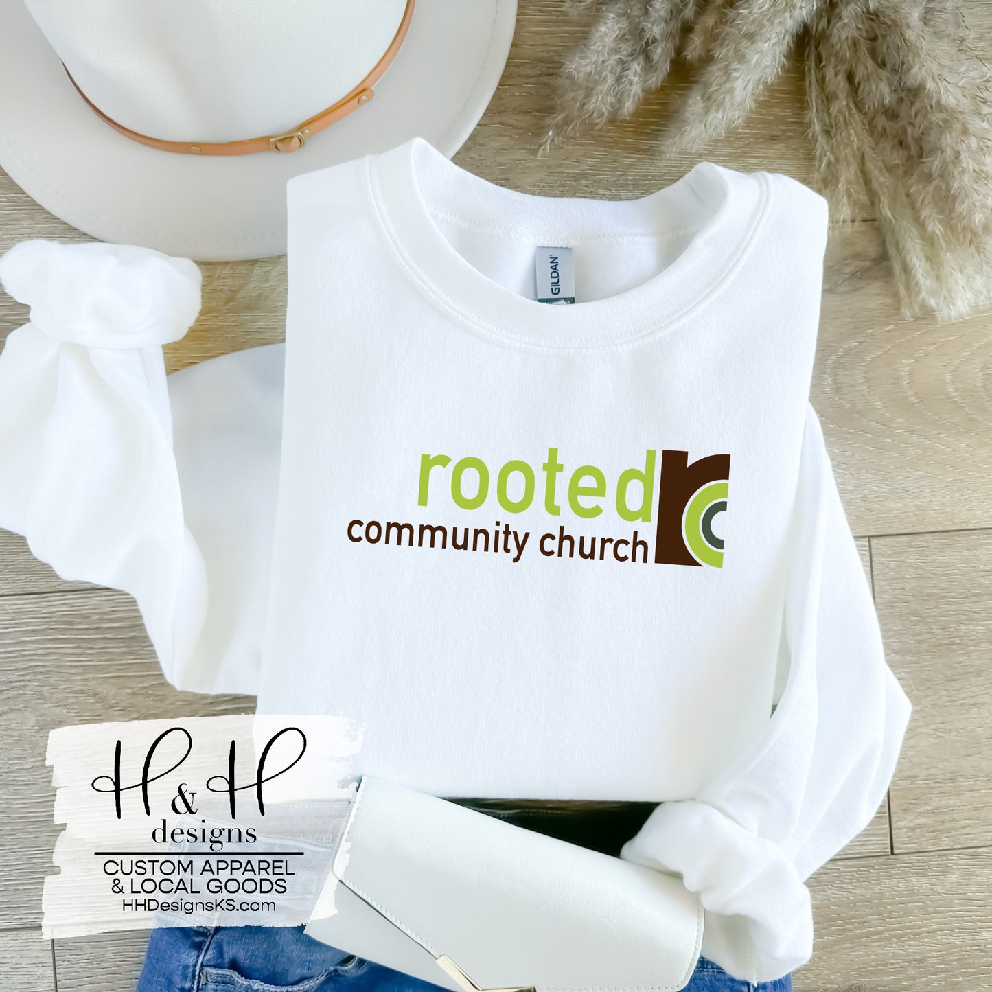 Rooted Community Church - Full Color Full Logo - Rooted Community Church