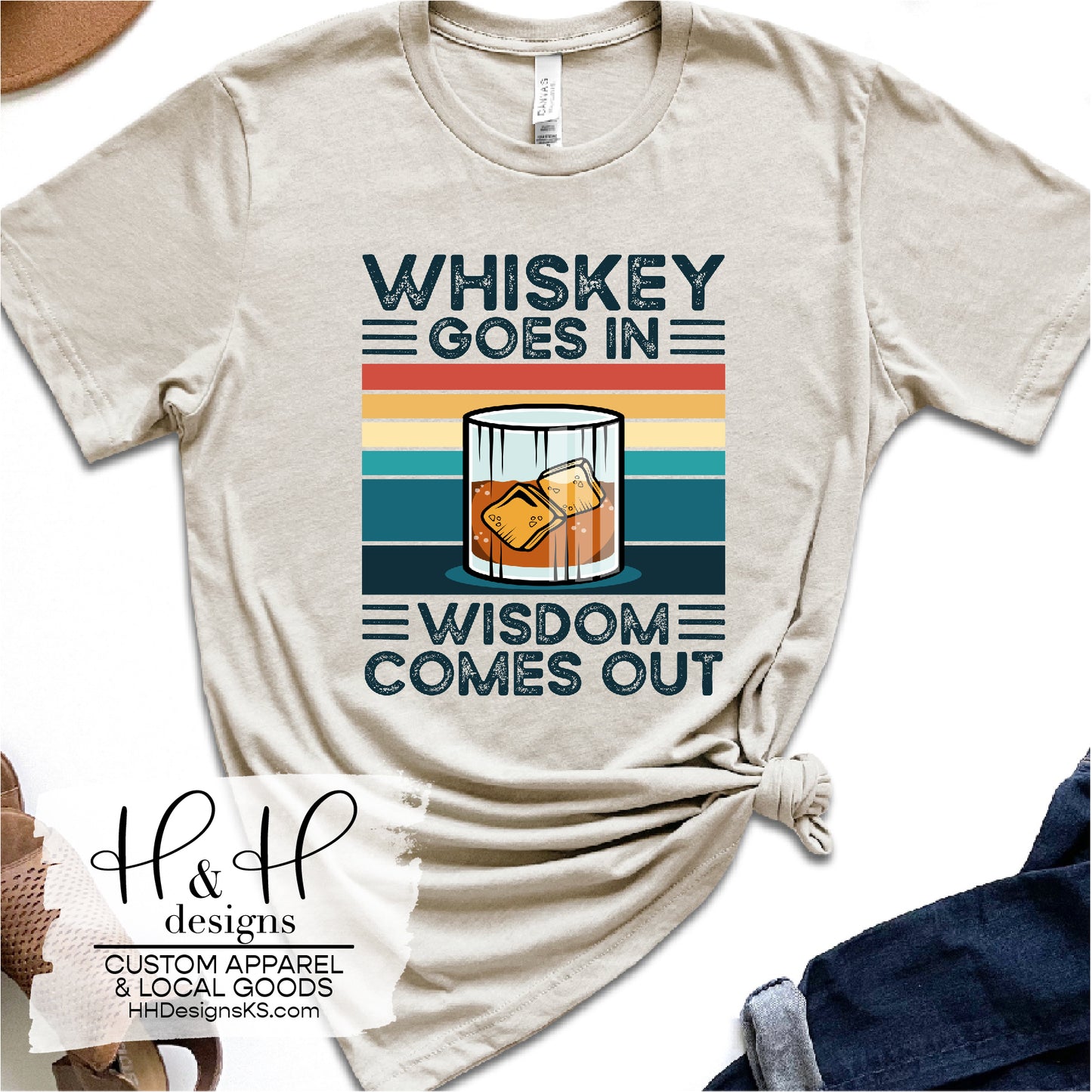 Whiskey goes in, Wisdom comes out