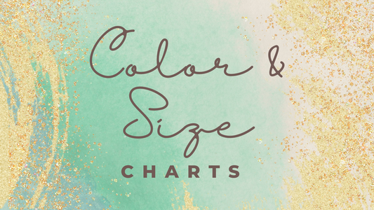 H&H Size and Color Charts