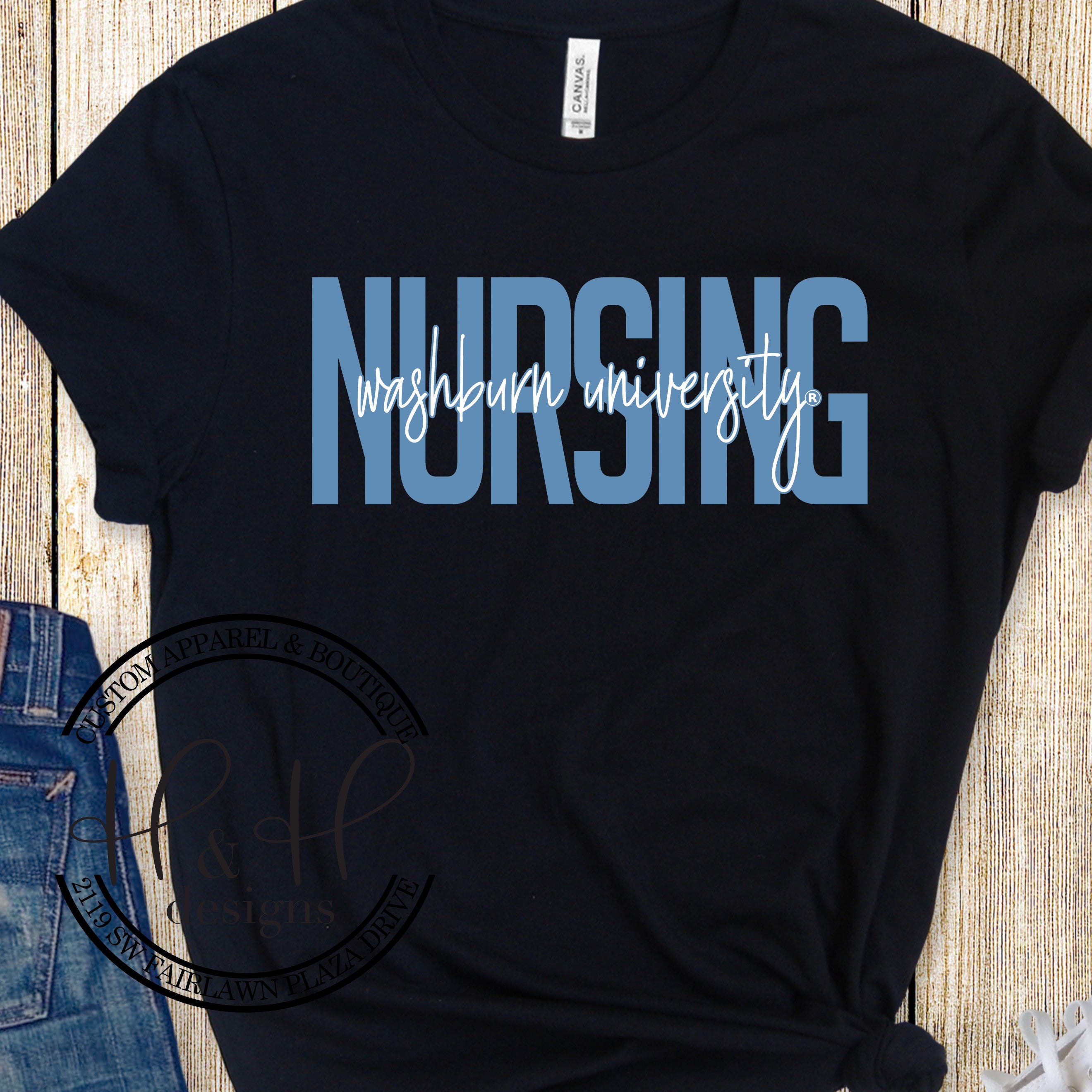 HHWU113 Washburn Nursing Block – H&H Designs LLC