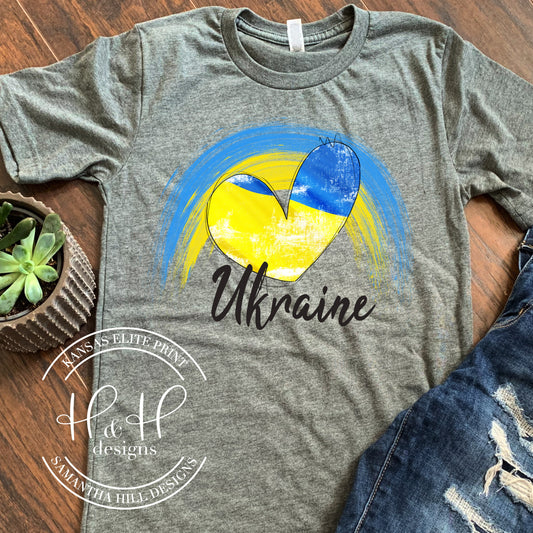 Ukraine Heart